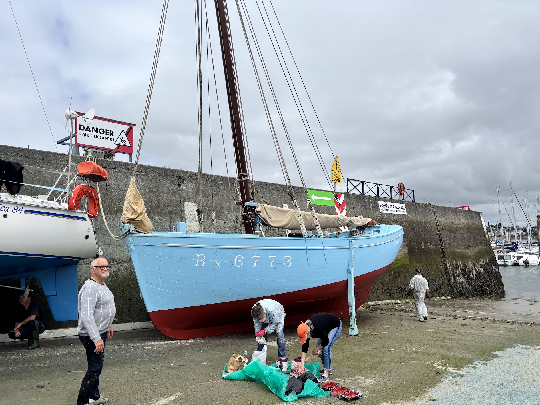 Le Saint-Guénolé, un hivernage essentiel pour préserver un joyau maritime